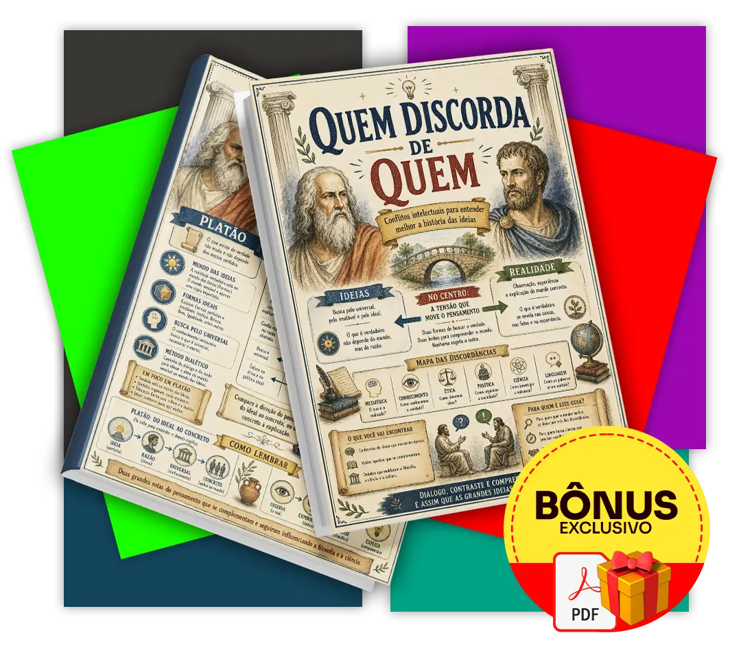 Mockup do bônus 3 - Mapa Visual Quem Discorda de Quem