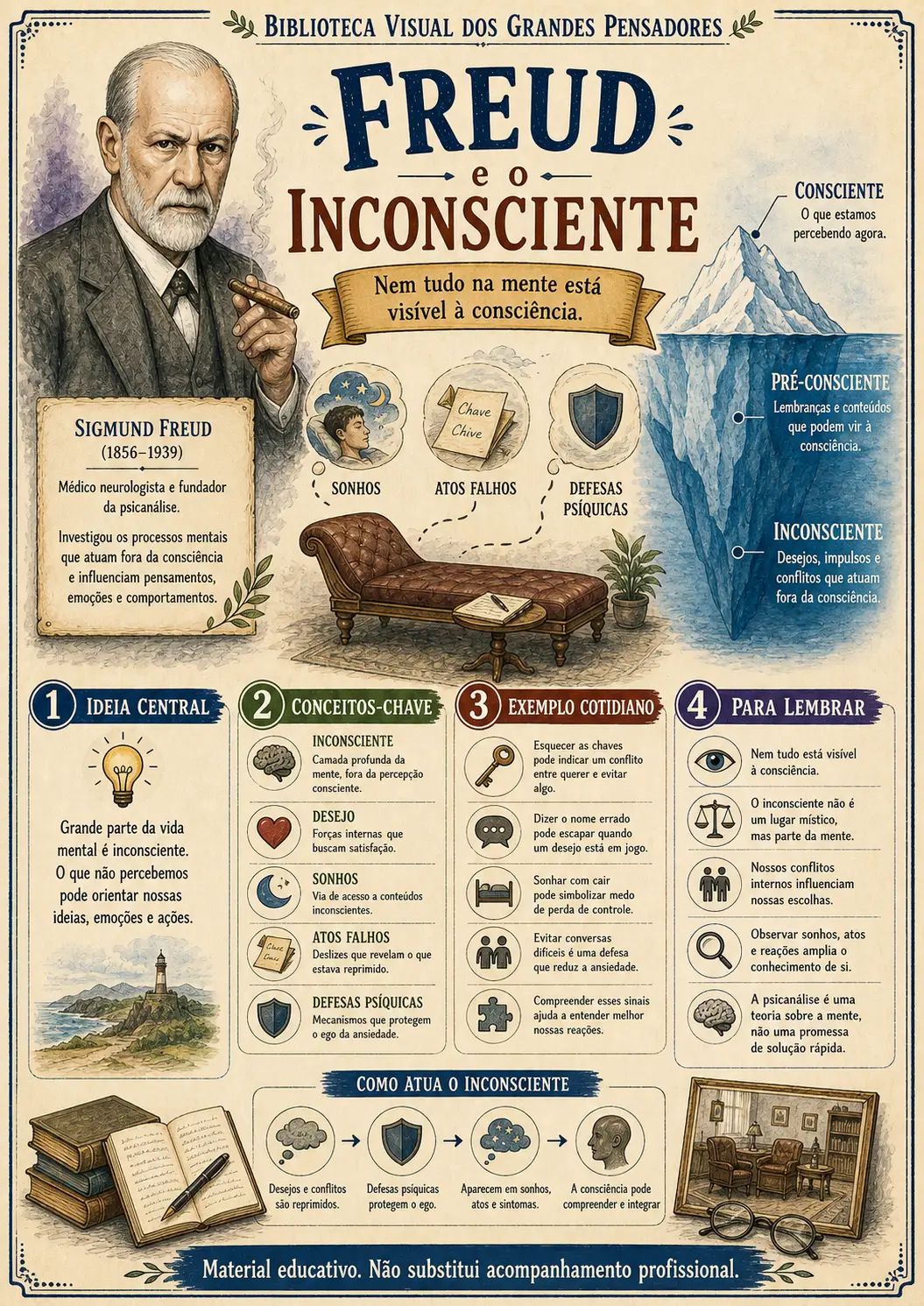Prévia 1 da Biblioteca Visual dos Grandes Pensadores